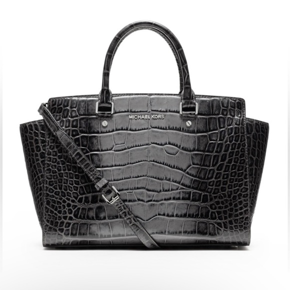 Michael kors embossed large Selma - Picture 2 of 9